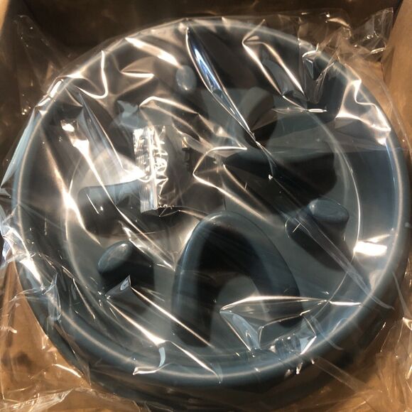 Dog Bowl Slow Feeder for Wet or Dry Dog Food, Go Slow Anti-Gulping Dog Dish, NEW - Picture 7 of 8